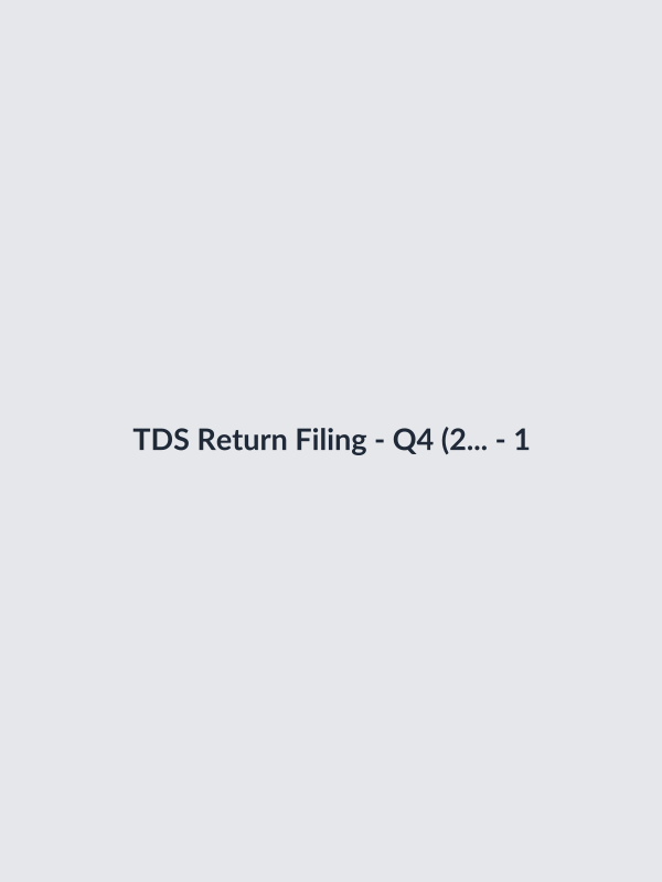 TDS Return Filing - Q4 (26Q + 24Q) thumbnail 2