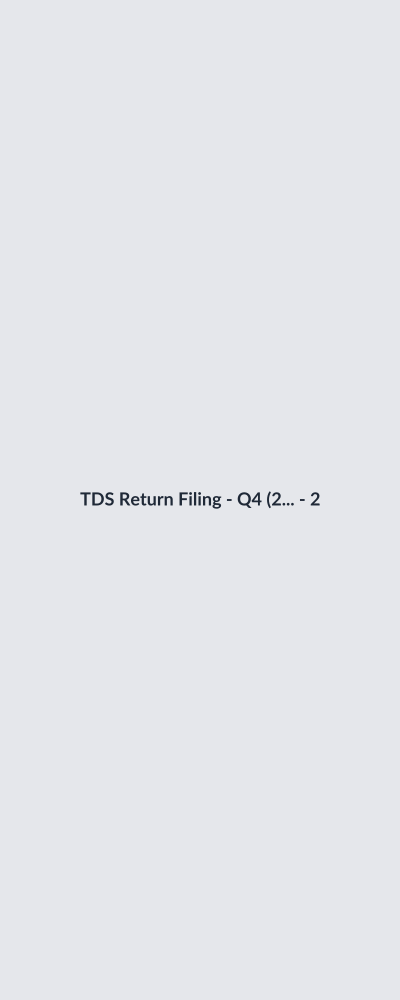 TDS Return Filing - Q4 (26Q + 24Q) thumbnail 3