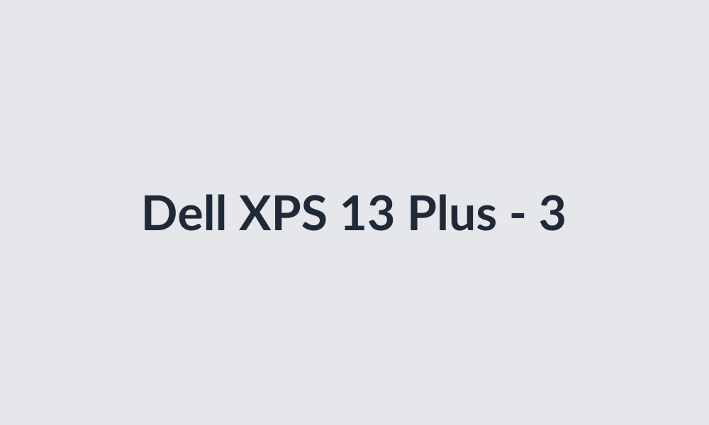 Dell XPS 13 Plus thumbnail 4