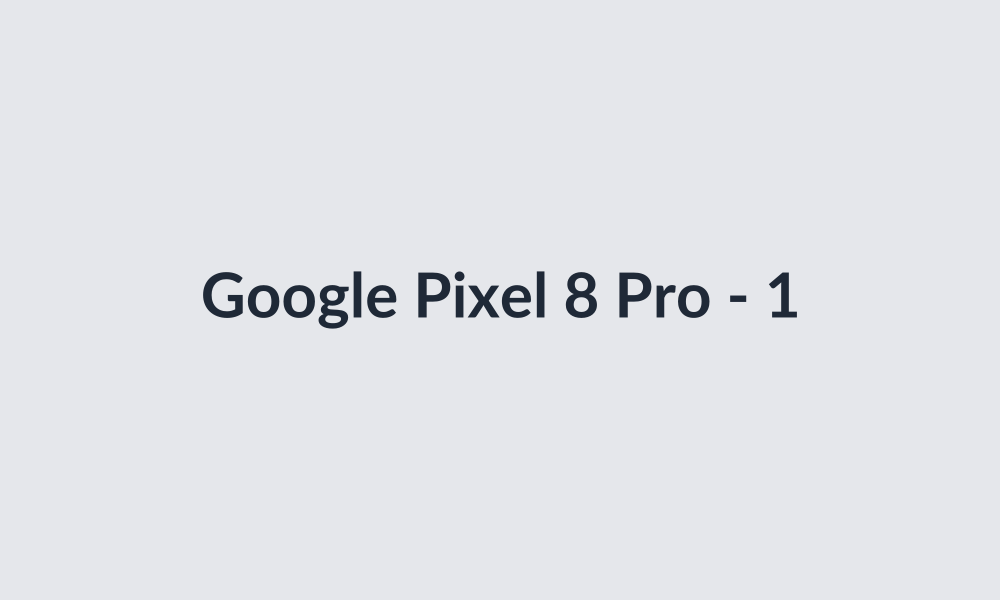 Google Pixel 8 Pro thumbnail 2