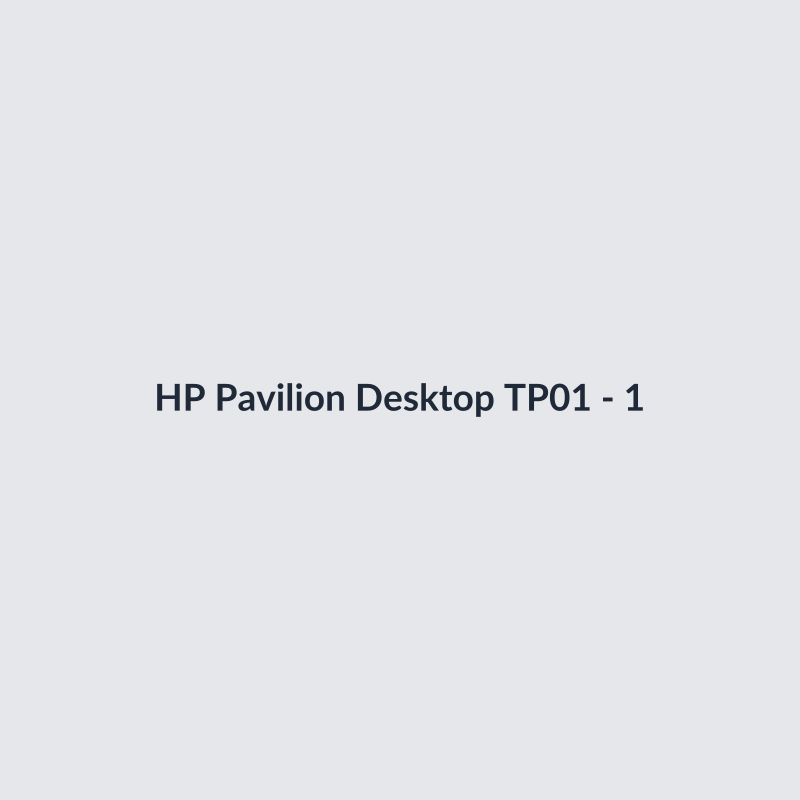 HP Pavilion Desktop TP01 thumbnail 2
