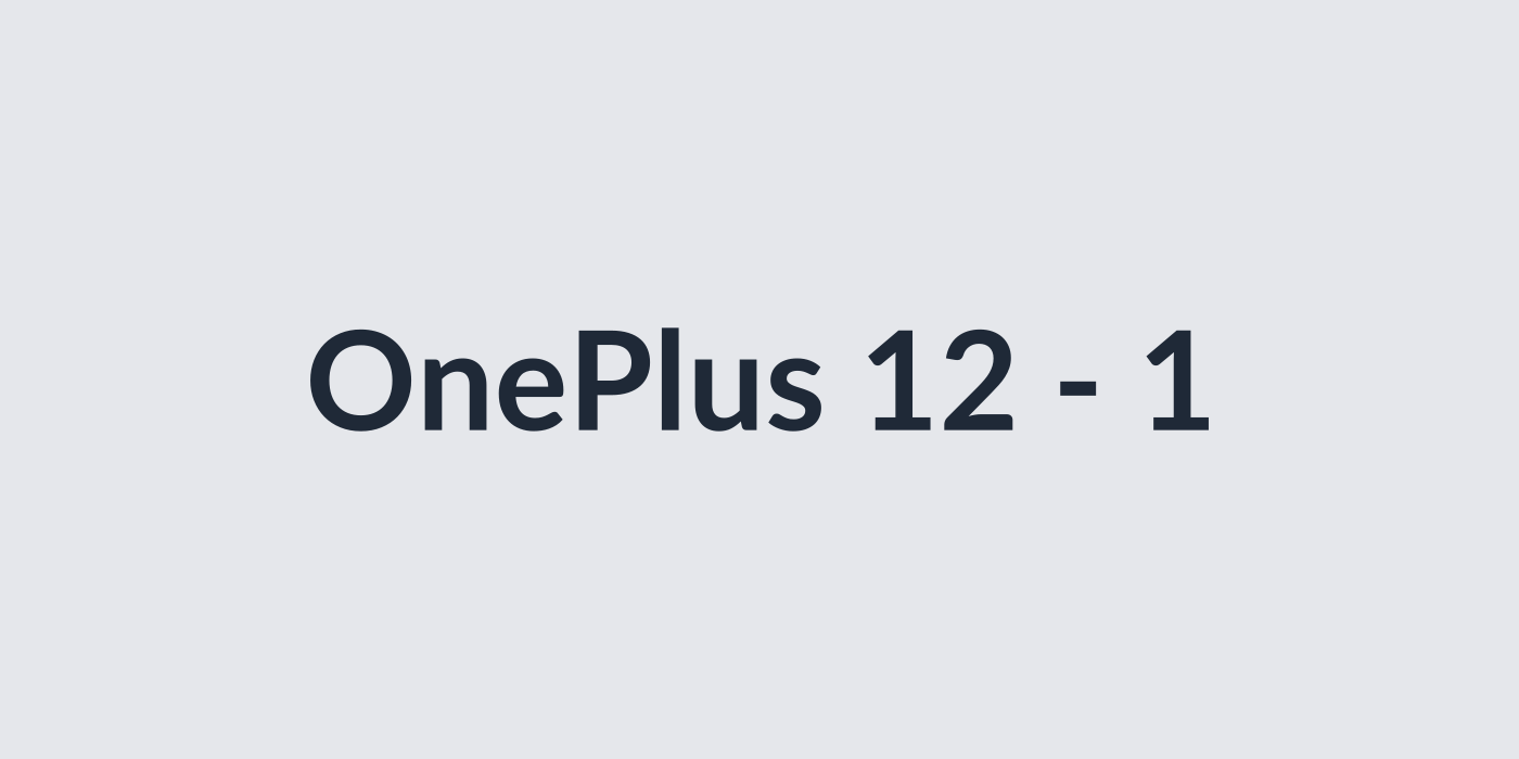 OnePlus 12 thumbnail 2