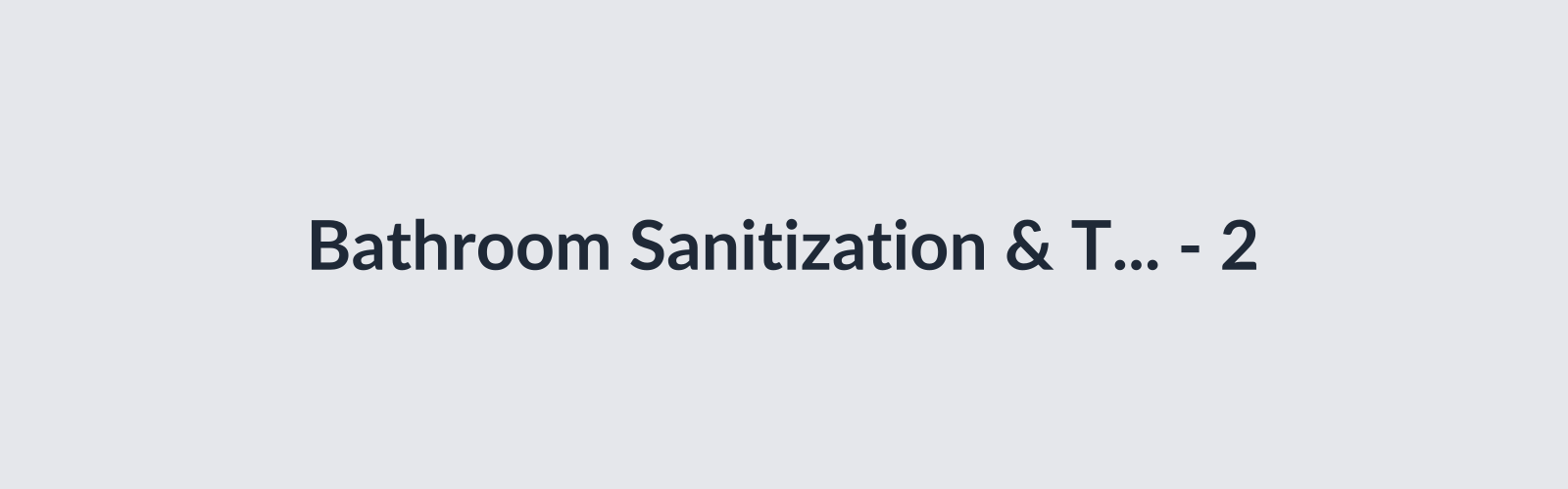 Bathroom Sanitization & Tile Restoration thumbnail 3
