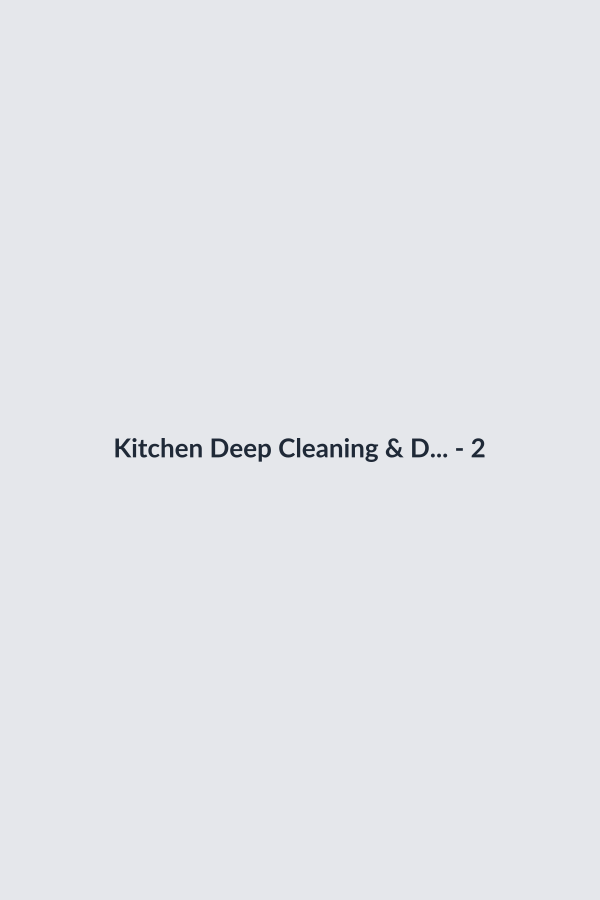 Kitchen Deep Cleaning & Degreasing thumbnail 3