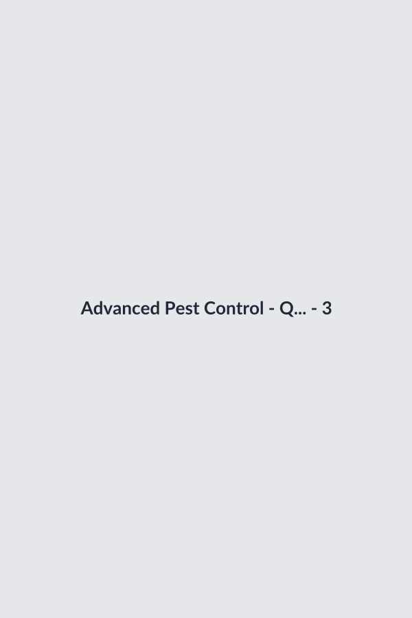 Advanced Pest Control - Quarterly