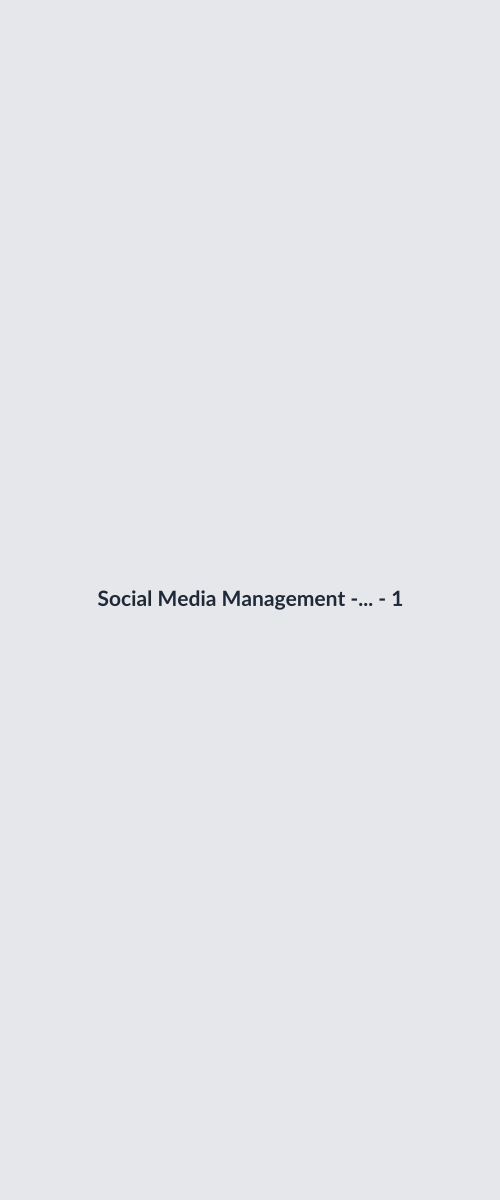 Social Media Management - 3 Platforms thumbnail 2