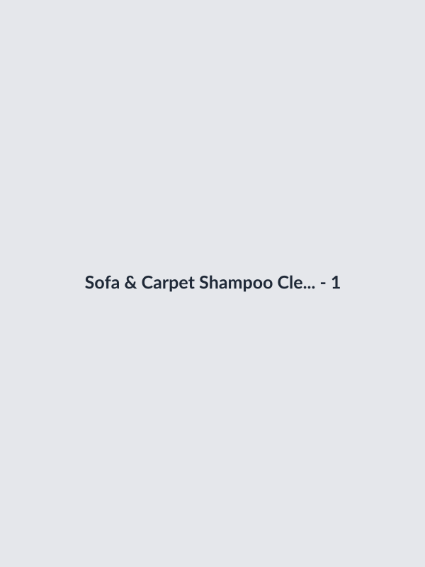 Sofa & Carpet Shampoo Cleaning thumbnail 2